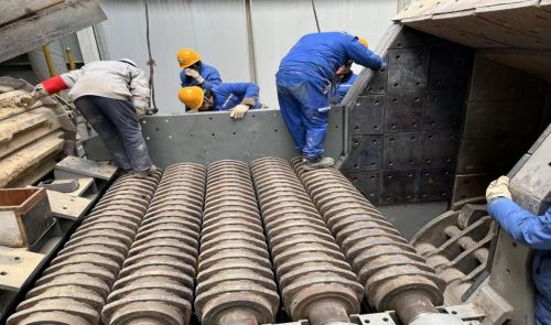 水泥石灰石破碎提產降耗改造